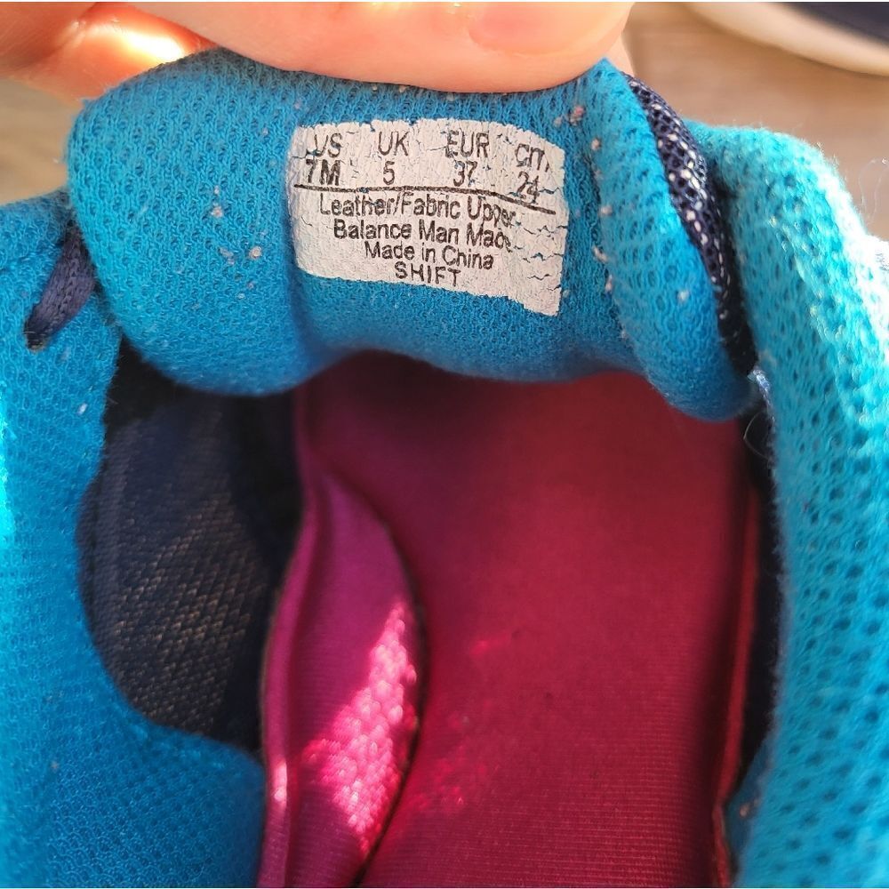 RYKA Shift blue pink walking sneakers shoes Size 7 m ladies - Picture 2 of 11